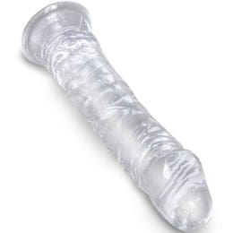 KING COCK - CLEAR REALISTIC PENIS 19.7 CM TRANSPARENT 2